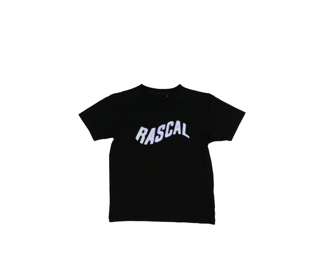 Černé triko s nápisem 