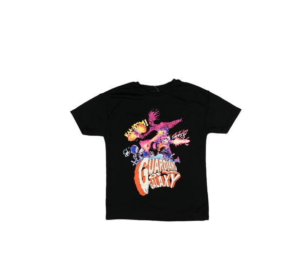 Černé triko Strážci Galaxie 