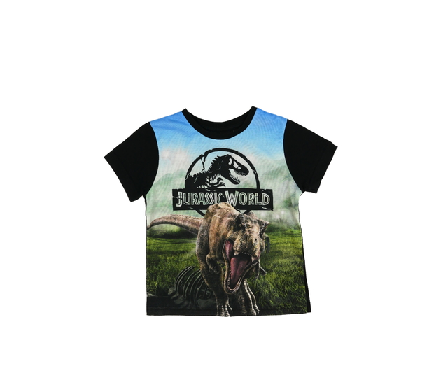 Černé triko Jurský svět 