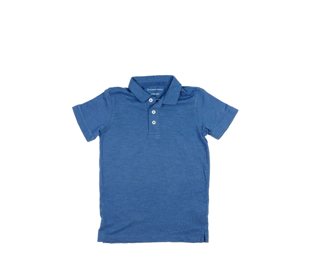 Modré triko s límečkem Primark 