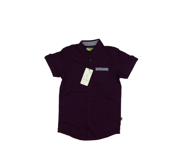 Nová vínová košile 