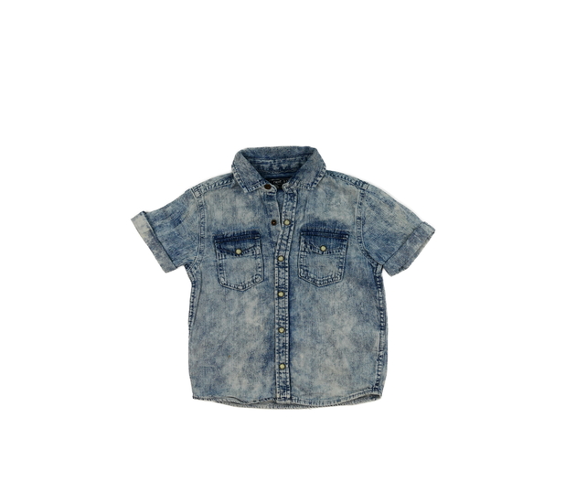 Modrá melírovaná košile Next