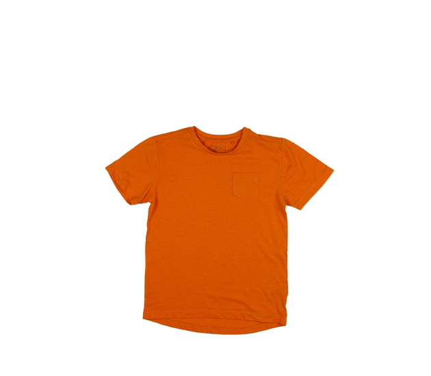 Oranžové triko s kapsou Next