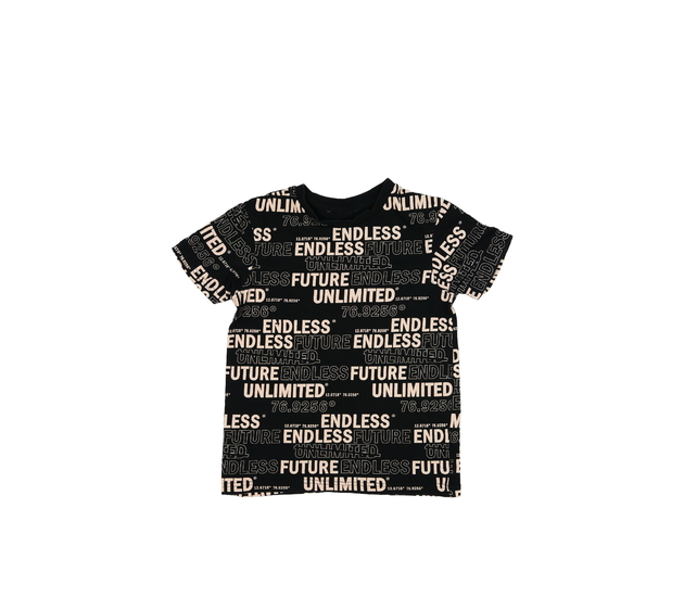 Černé triko s nápisy George