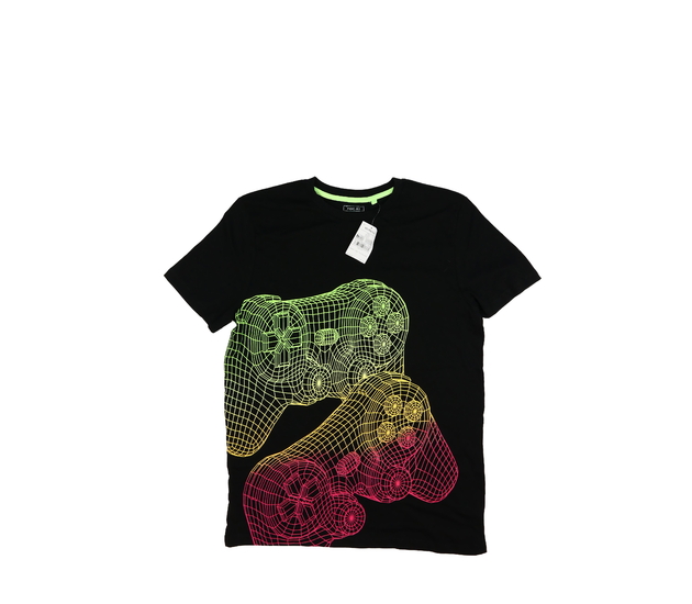 Nové černé triko vel. 176 Next