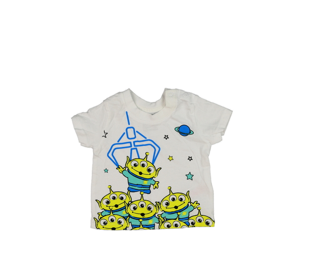 Bílé triko s příšerkami Primark