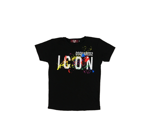 Černé triko s nápisem 