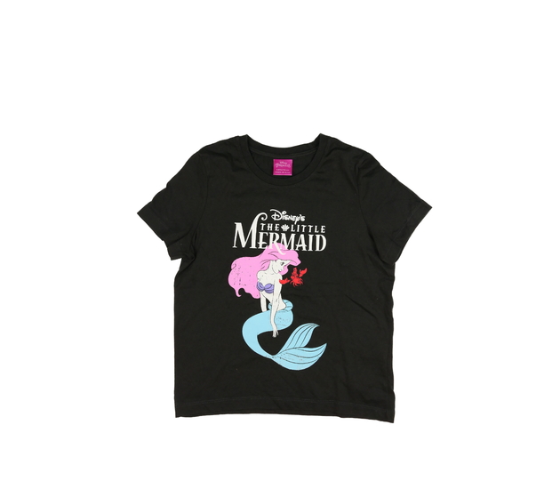 Šedé triko Malá mořská víla Disney Primark