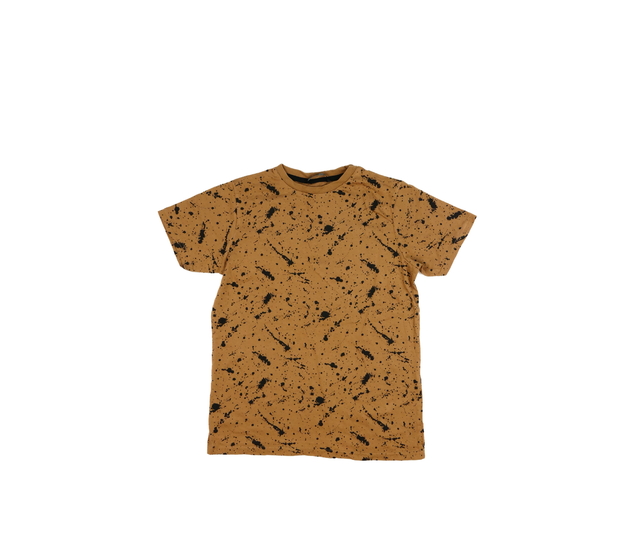 Hnědé vzorované triko George