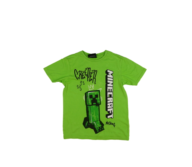 Zelené triko Minecraft George