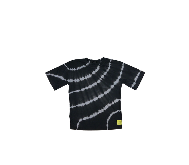 Černé triko s šedými pruhy George