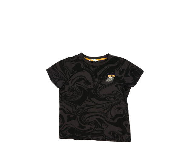 Hnědo-černé vzorované triko M&S