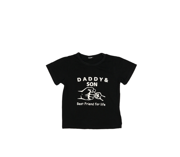 Černé stylové triko 