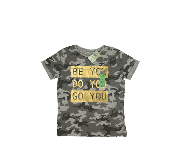 Nové šedé maskáčové triko Primark 