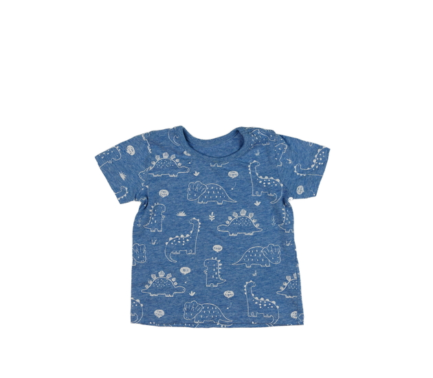 Modré triko s dinosaury George