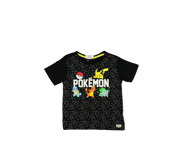 Černé triko Pokémon 