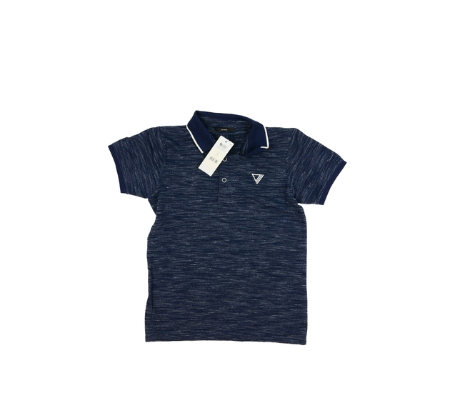 Nové modré triko s límečkem George