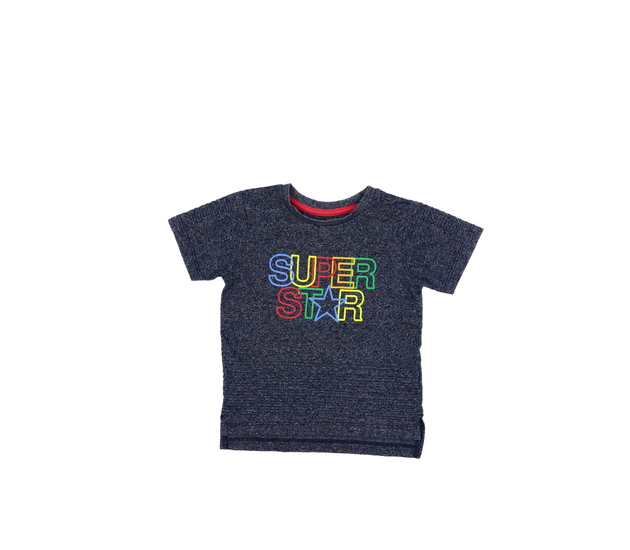 Modré melírované triko Primark 