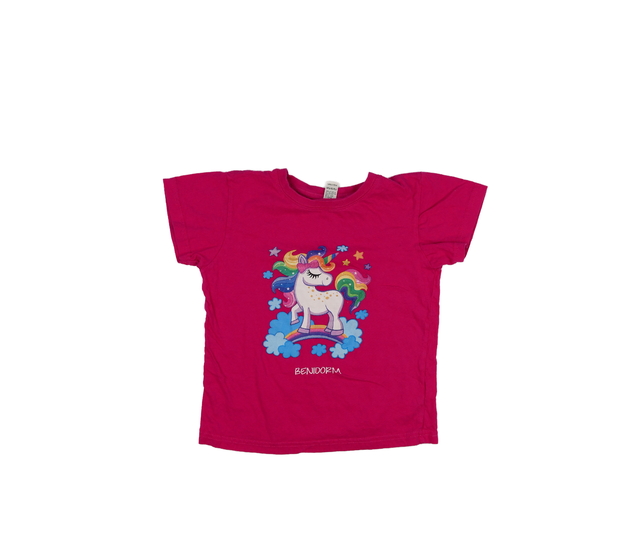 Růžové triko s jednorožcem 