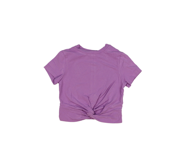 Fialový crop top M&S