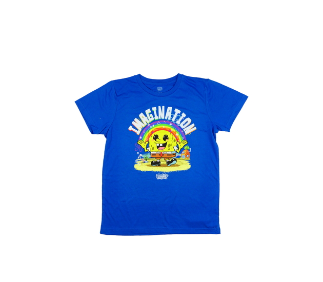 Modré triko Spongebob