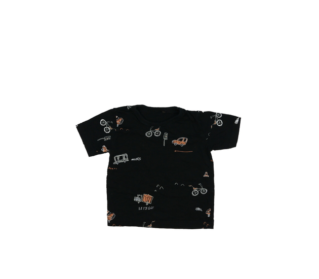 Černé triko s obrázky George