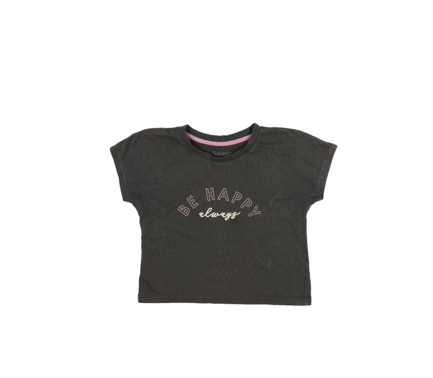 Šedý crop top Nutmeg