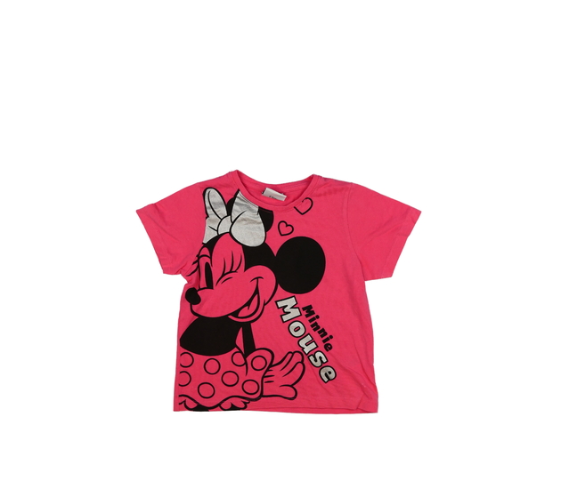 Růžové triko Minnie Disney Primark 