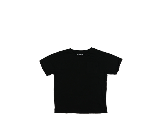 Černé triko s kapsou F&F