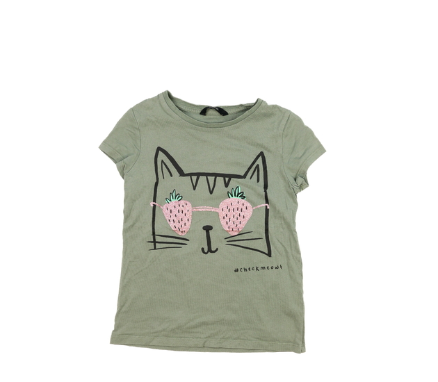 Khaki triko s kočičkou George