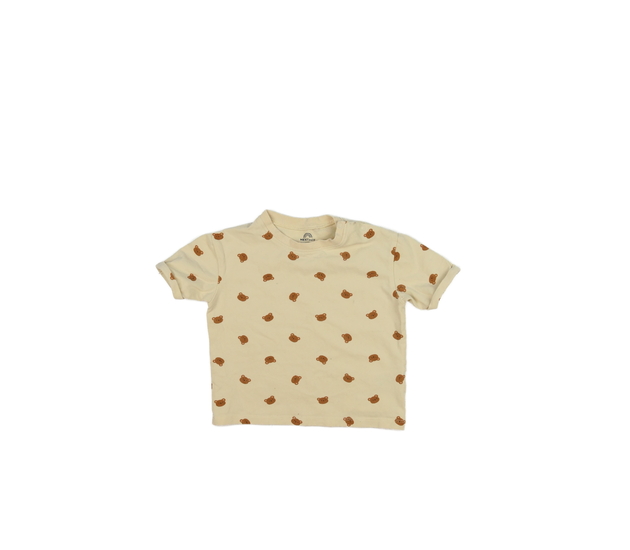 Hnědé triko s medvědy Next