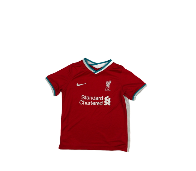 Červeno-bílé sportovní triko Nike 