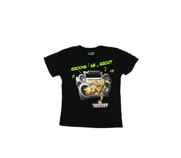 Černé triko Strážci Galaxie Marvel