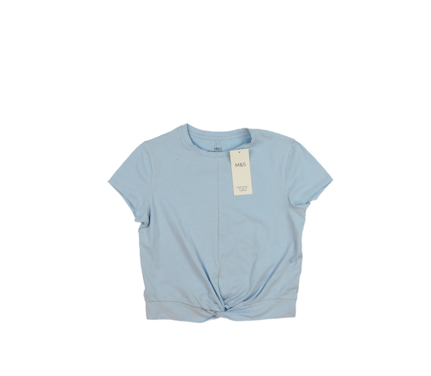 Nový modrý crop top M&S