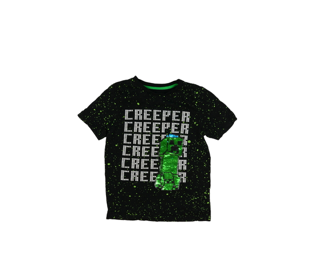 Černé triko Minecraft Nutmeg