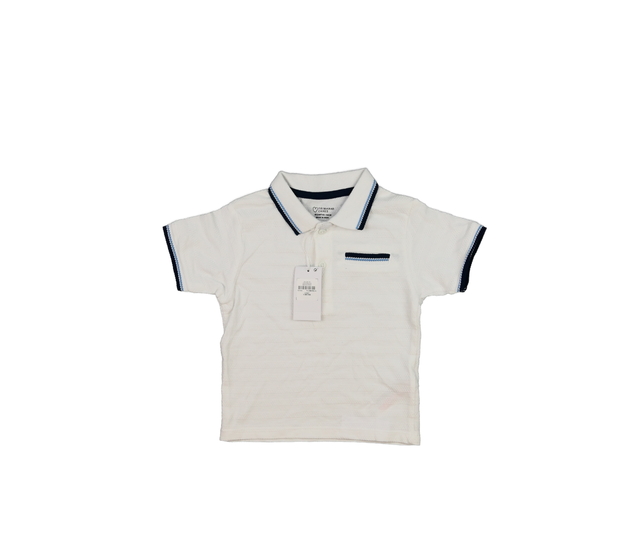 Nové bílé triko s límečkem Primark 