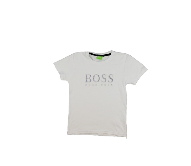 Bílé triko s nápisem 