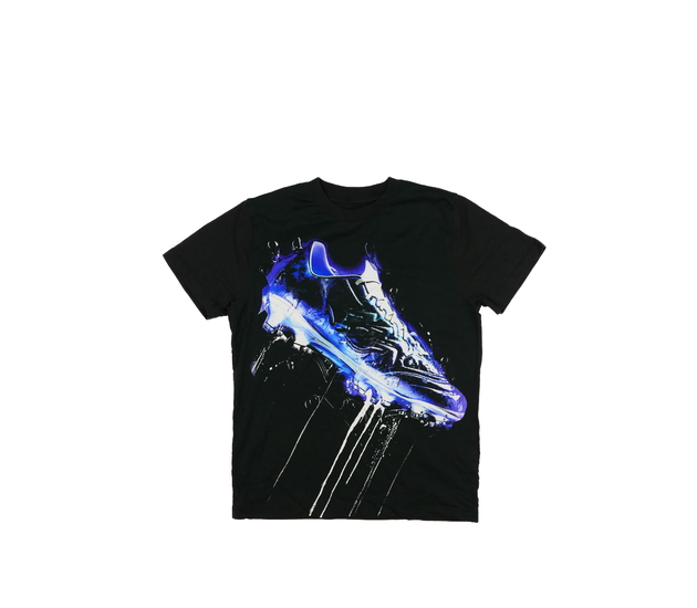 Černé triko s krásným potiskem Next