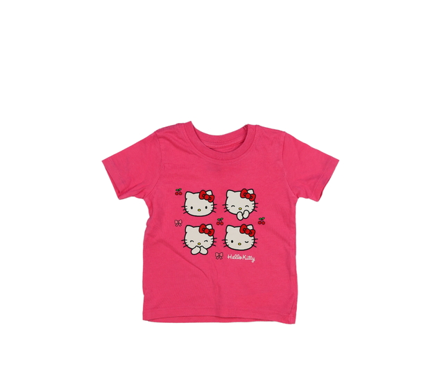Růžové triko Hello Kitty Primark 