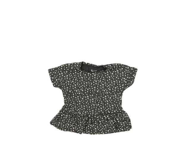 Šedé květinové triko Tu 