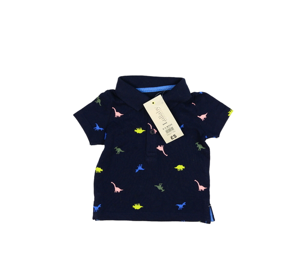 Nové tmavě modré triko s dinosaury 