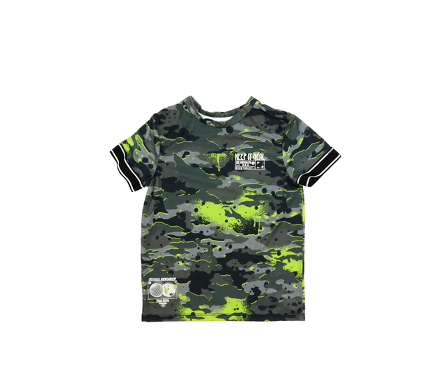 Zelené maskáčové triko George