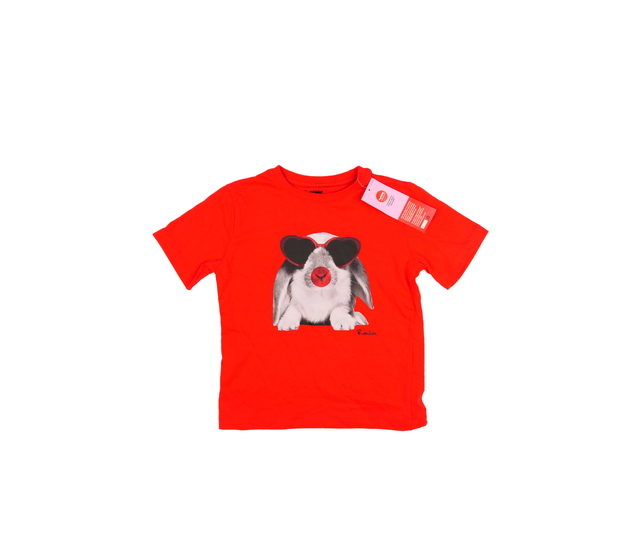 Nové červené roztomilé triko 