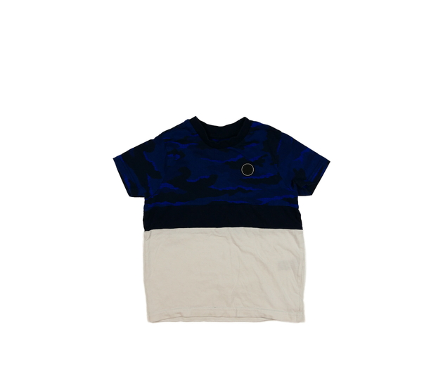 Modro-bílé triko Nutmeg 