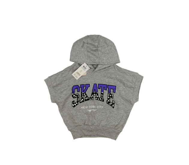 Nové šedé stylové mikinové triko George