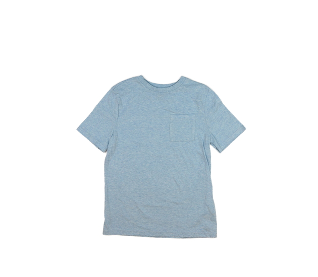 Modré melírované triko s kapsou F&F