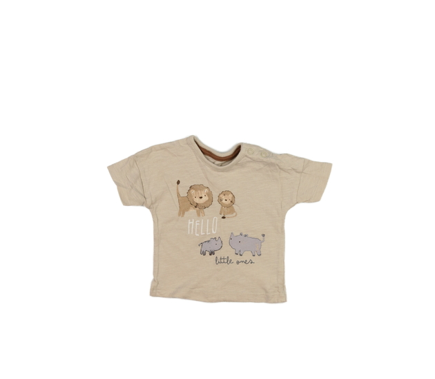 Hnědé triko se zvířátky George