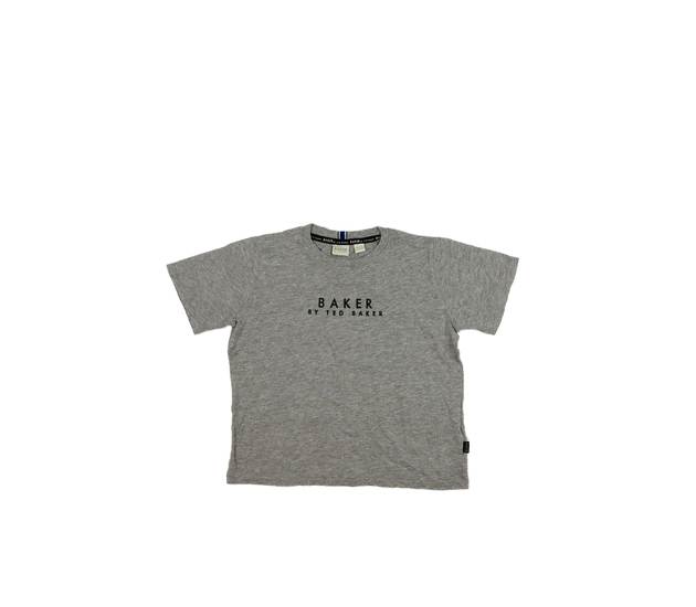 Šedé melírované triko Baker 