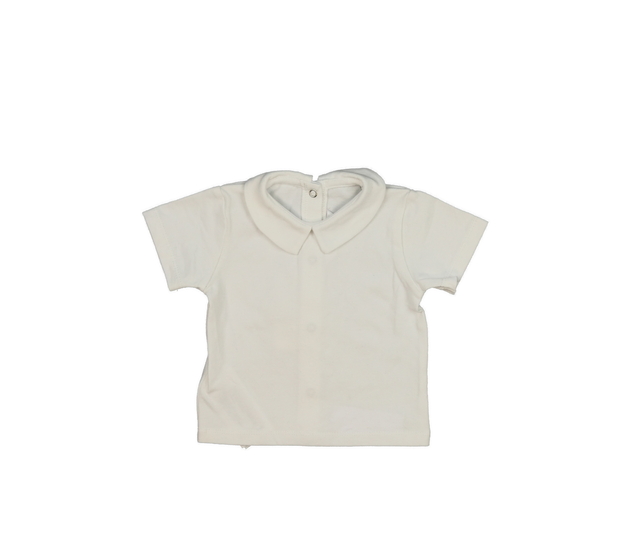 Nové bílé triko s límečkem Mayoral 