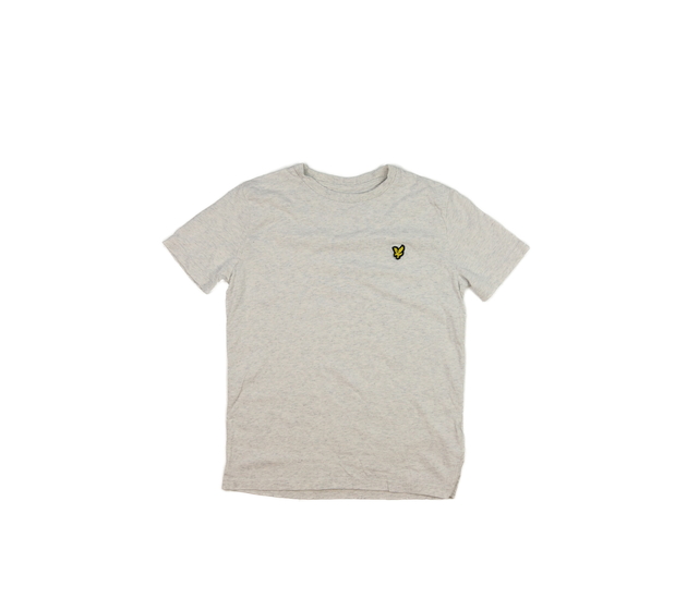 Šedé melírované triko 